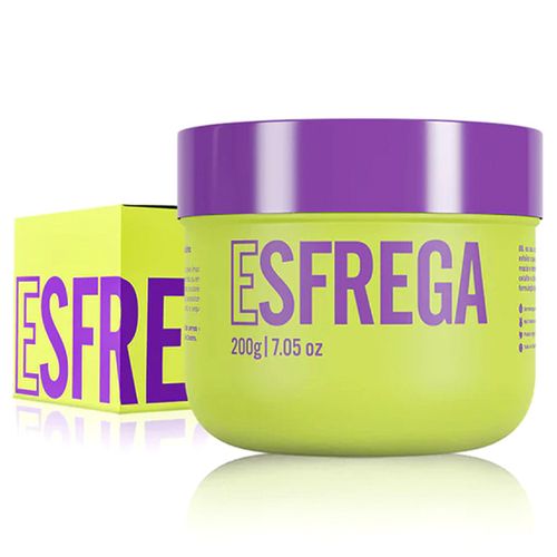 Esfrega Bumbum Creme 200g Beleza Brasileira