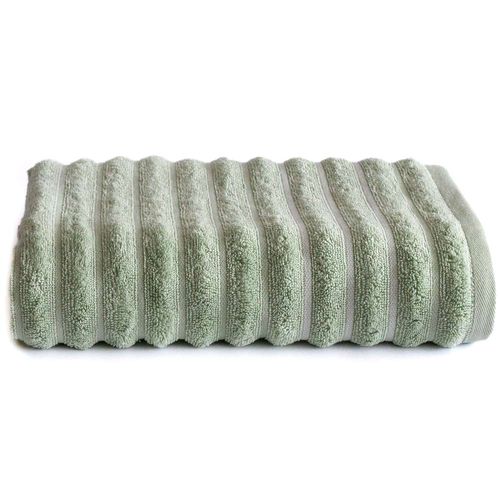 Toalha De Banho Verde Jacquard Wave