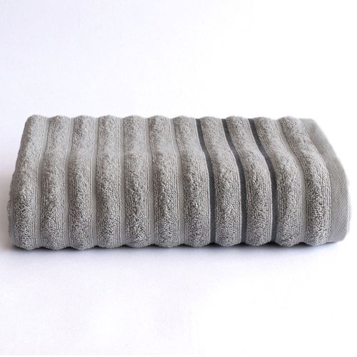 Toalha de Banho 70x140 Jacquard Wave Cinza Cortex