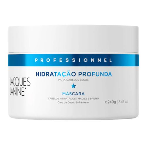 Máscara Capilar Hidratação Profunda 240g Jacques Janine