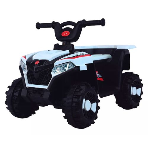 Quadriciclo Elétrico Infantil Branco 6v Zippy