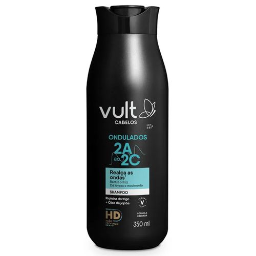 Shampoo Ondulados 2A ao 2C 350ml Vult Cabelos