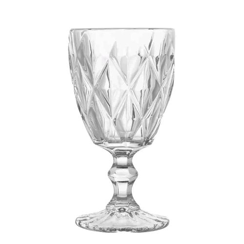 Taça Diamond Vidro 325ml H434 Macro  (PRODUTO DE SEGUNDA LINHA - LER A DESCRIÇÃO)