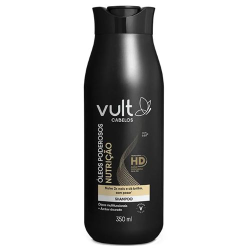 Shampoo Óleos Poderosos Nutrição 350ml Vult