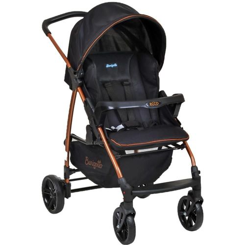 Carrinho de Bebê Ecco Preto/Cobre 2057 Burigotto