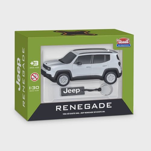Carro Jeep Renegade 130 Com Chaveiro Sortido Usual Brinquedos