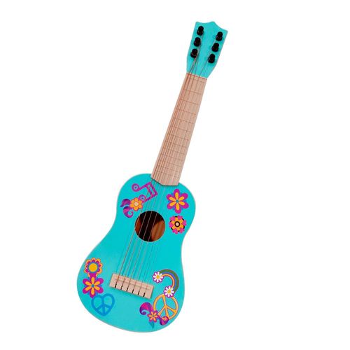 Violão De Brinquedo 6 Cordas Cores Sortidas DM Toys