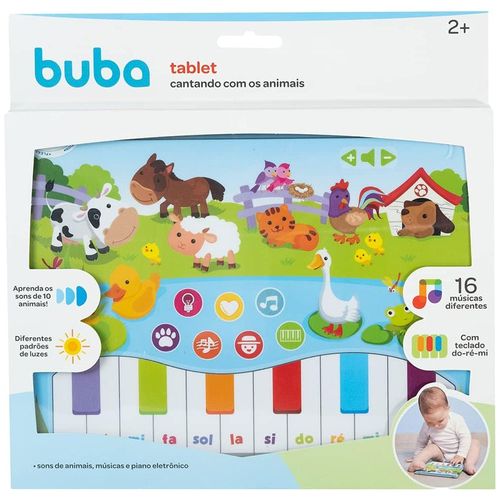 Tablet De Brinquedo Cantando Com Os Animais Buba
