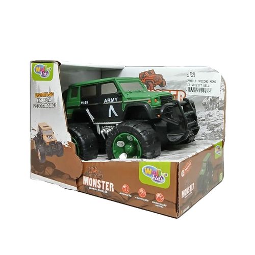 Carro De Fricção Monster Sortido Well Kids