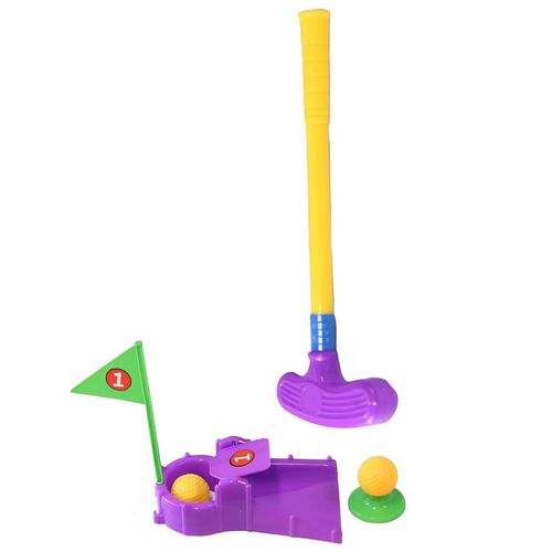 Jogo Golfe De Plástico 6 Peças JR Toys