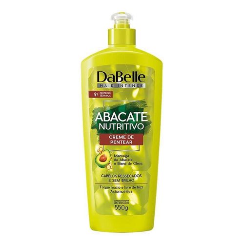 Creme De Pentear Abacate Nutritivo 550g DaBelle