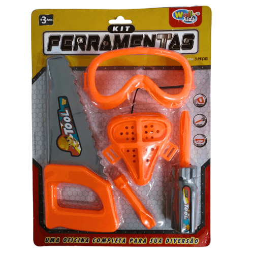 Kit Ferramentas 5 Pcs Sortidas Wellmix