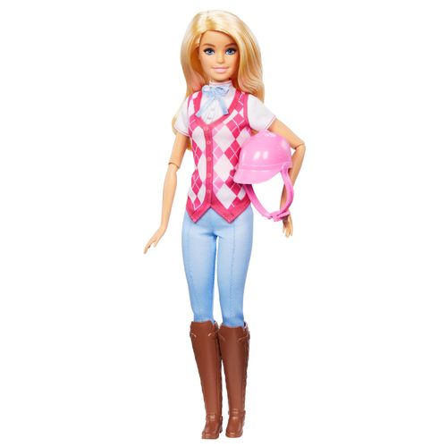 Boneca Barbie Malibu Equitação Mattel