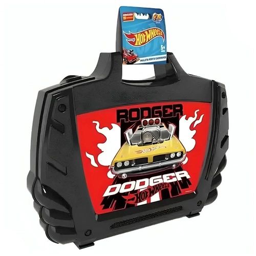 Maleta Porta Carrinhos Sortida Hot Wheels Fun