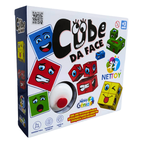 Jogo Playcube Mude de Face Nettoy