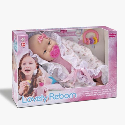 Boneca Bebê Reborn Recém Nascida Bambola