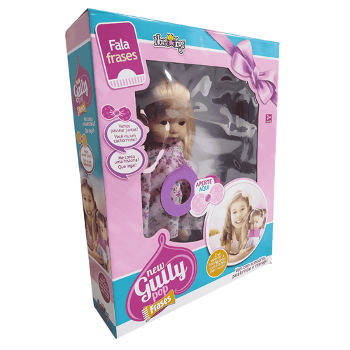 Boneca Gully Pop Frases c/ Acessórios Sortida Nova Toys