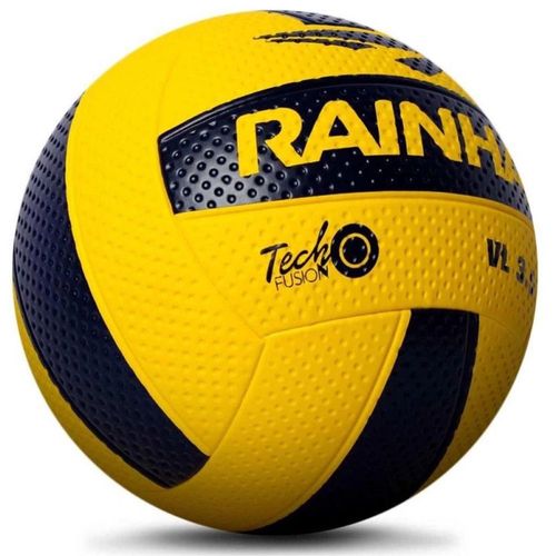 Bola De Vôlei Oficial Amarela/Azul Rainha