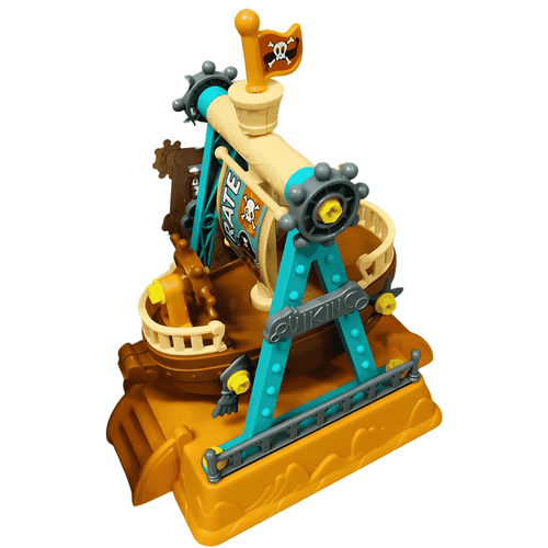 Brinquedo Barco Pirata Monta e Desmonta Jiehui Toys