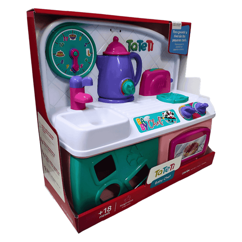 Brinquedo Kit Baby Chef c/ Acessórios Sortido Tateti