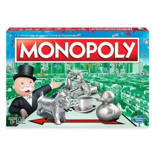 Jogo Monopoly Novos Tokens Hasbro