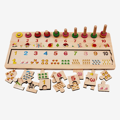 Brinquedo Didático Aprendendo Matemática 3 em 1 Sortido Donny Toys