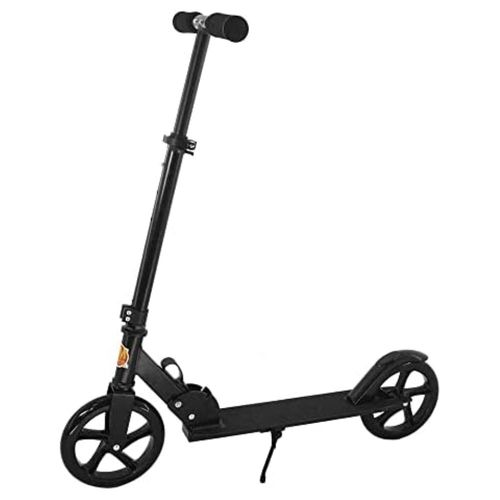 Patinete Radical Teen 2 Rodas Preto Menino Dm Toys