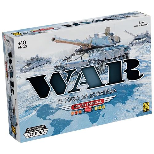 Jogo Da Estratégia War Edição Especial Grow