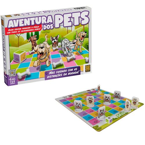 Jogo Aventura dos Pets Grow