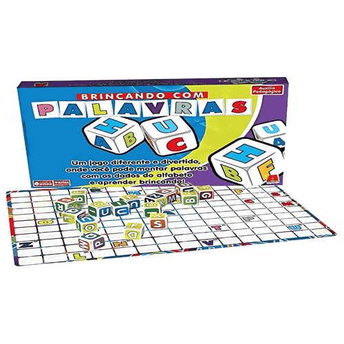 Jogo Brincando Com Palavras Algazarra Brinquedo