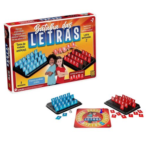 Jogo Batalha das Letras Grow