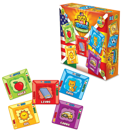 Jogo de Idiomas GGB Brinquedos