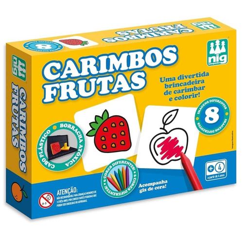 Jogo Carimbos De Frutas Nig