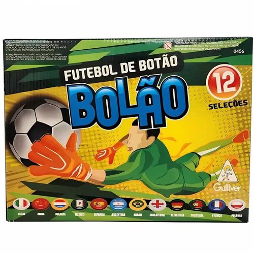 Jogo Futebol De Botão Bolão Gulliver