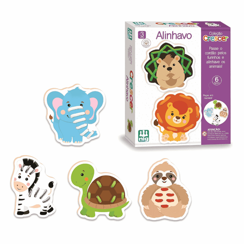 Jogo Mad Crescer Alinhavo Nig Brinquedos