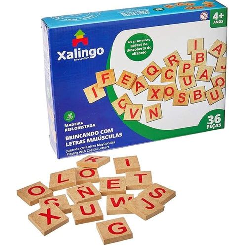 Brinquedo Jogo Brincando Com As Letras Xalingo