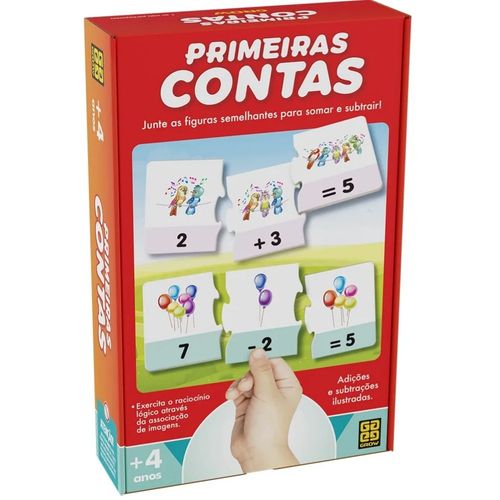 Brinquedo Jogo Primeiras Contas Grow