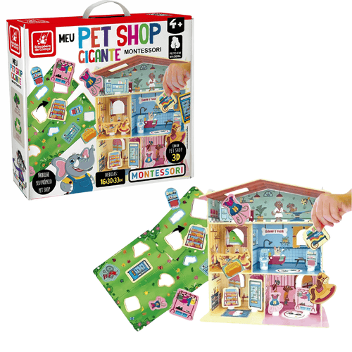Jogo Meu Pet Shop Gigante Brincadeira de criança