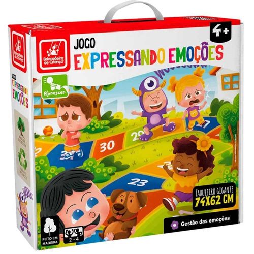 Jogo Expressando Emoções Brincadeira De Criança