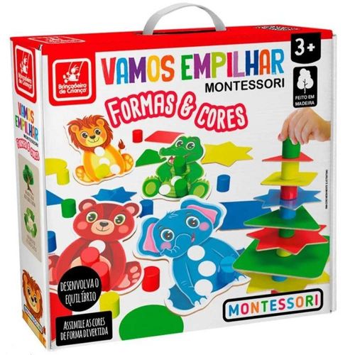 Jogo Vamos Empilhar Brincadeira De Criança