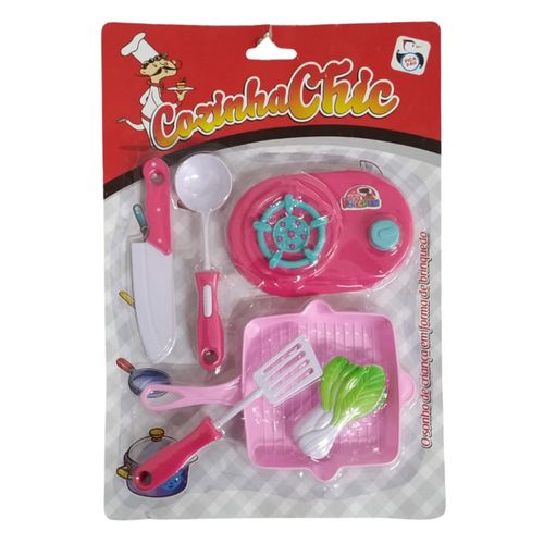 Kit Cozinha Chic 6 Peças Pica pau