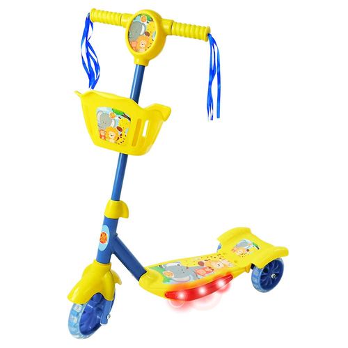 Patinete Com Cesta Floresta Divertida Menina DM Radical
