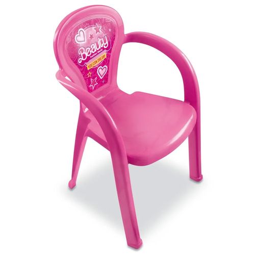 Cadeira Infantil Beauty Rosa Usual