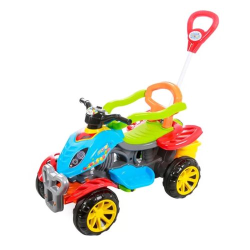 Carrinho de Passeio Quadriciclo Colorido Menino 3110 Maral