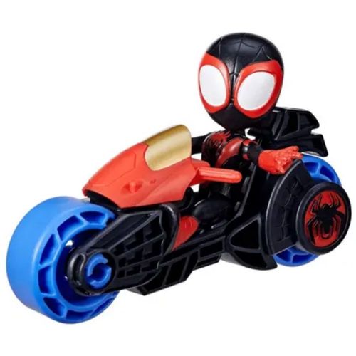 Boneco Homem Aranha E Veiculo Disney Junior Hasbro