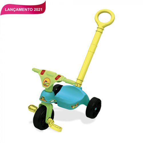 Triciclo Croco Racer com Empurrador 07755 Xalingo