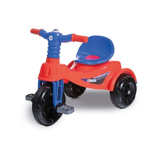 Triciclo Rosa 1049 Vermelho/Azul Calesita