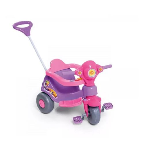 Triciclo Velocita Lilás 959 Menina Calesita