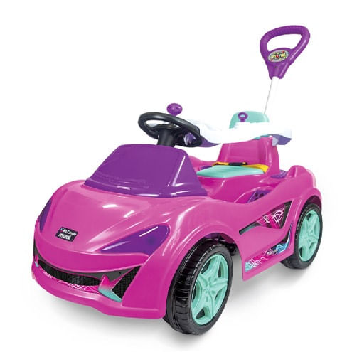 Carrinho de Passeio Quadriciclo Menina MC Laram Rosa 3157 Maral