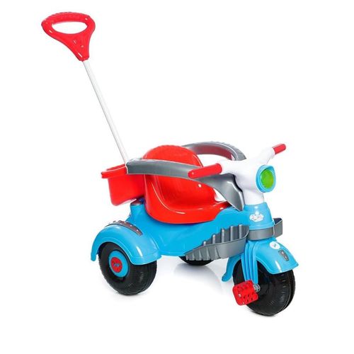 Triciclo Velocita Classic Azul/Vermelho 993 Menino Calesita